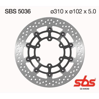 Discos freno SBS Suzuki GSX R 600/750/1000