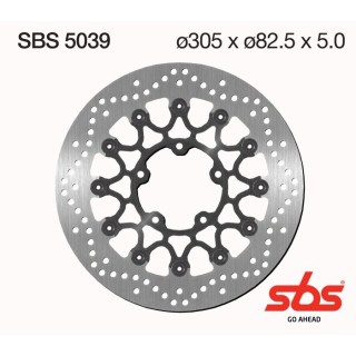 Discos freno SBS Triumph Tiger 800