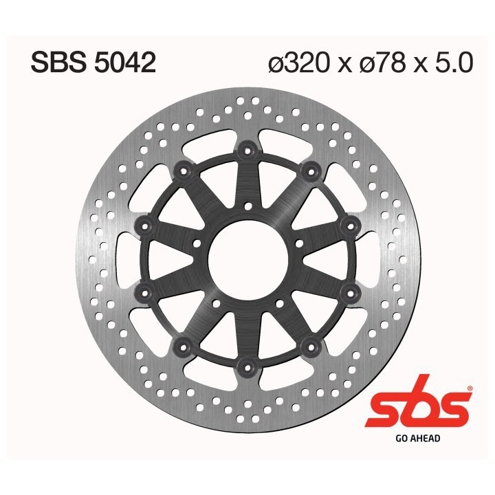 Discos freno SBS Triumph Speed Triple