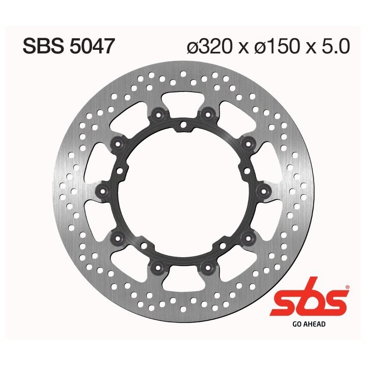 Discos freno SBS Triumph Speed Triple 1050