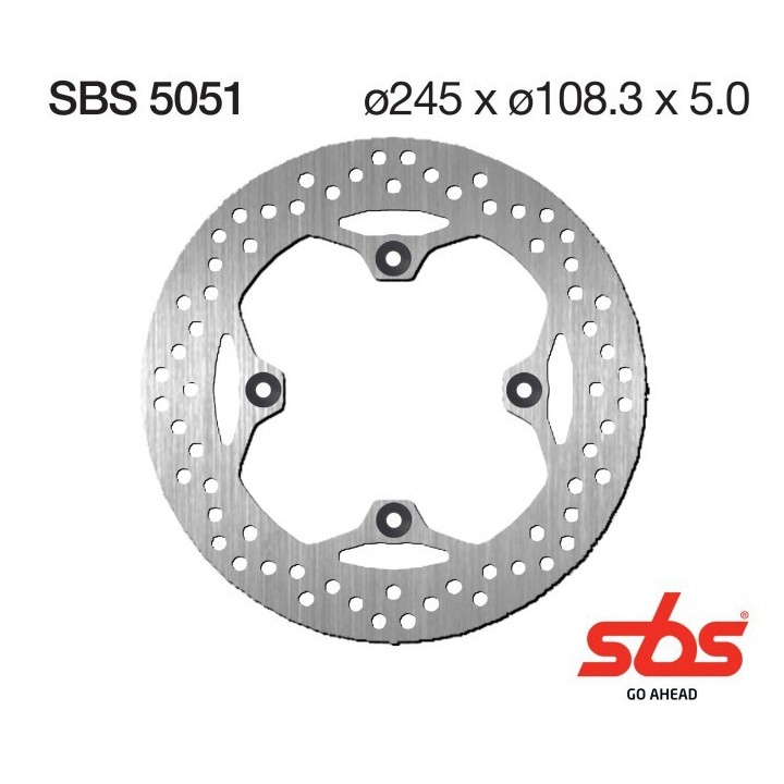 Discos freno SBS Ducati Monster S4, Streetfighter 1098