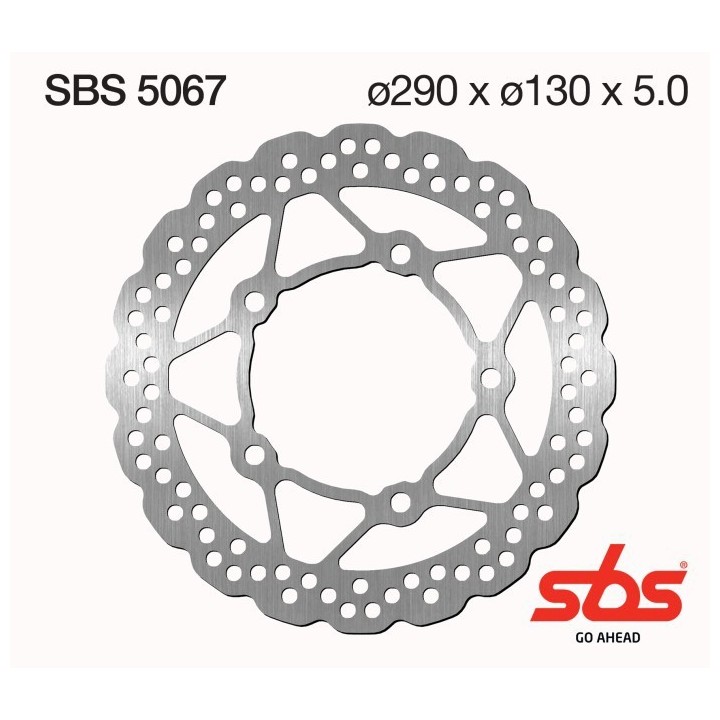 Discos freno SBS Kawasaki EX SL Ninja 250