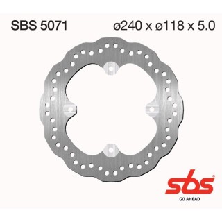 Discos freno SBS TraseroHonda CBF 650, CBF 500