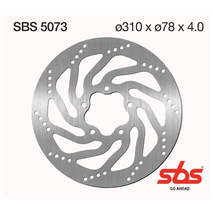 Discos freno SBS Triumph Bonneville 900, delantero