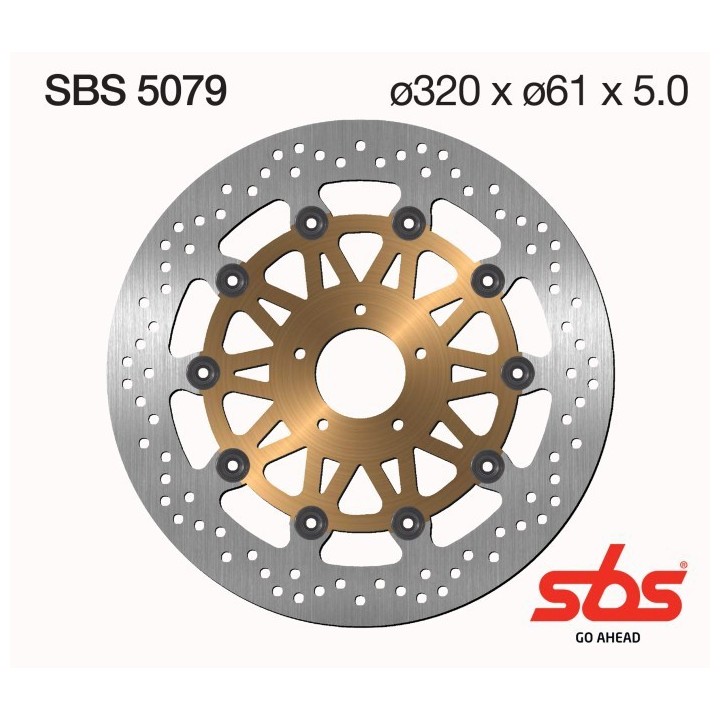 Discos freno SBS Kawasaki ZX7 ,ZX9. ZZR, ZX12, VN