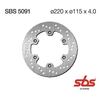 Discos freno SBS Trasero Yamaha WR, TT, YZ, TDR