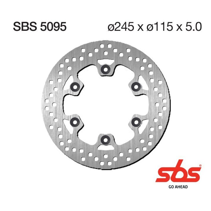 Discos freno SBS Trasero Ducati Monster, Supersport