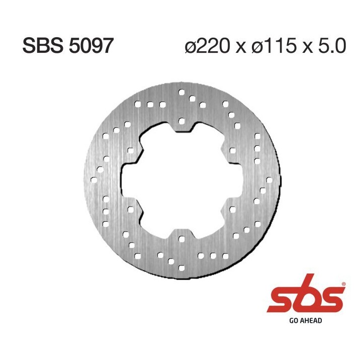 Discos freno SBS Trasero Yamaha YZF R6, R1