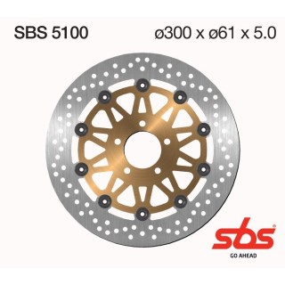 Discos freno SBS Kawasaki ZZR, ZX6, ZXR, GPZ, Zephyr