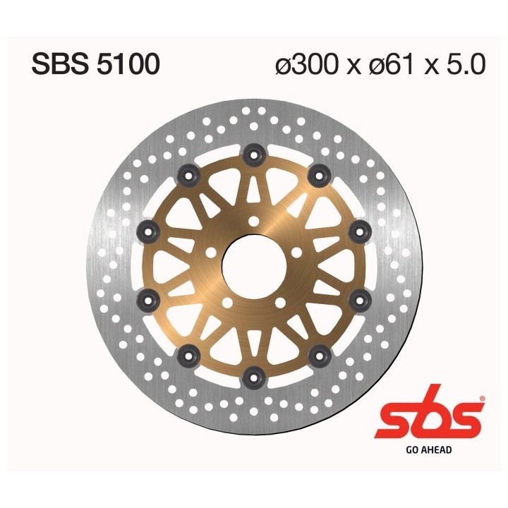 Discos freno SBS Kawasaki ZZR, ZX6, ZXR, GPZ, Zephyr
