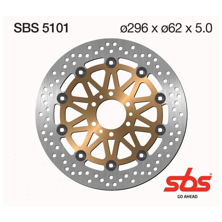 Discos freno SBS Honda VFR 800, old Wing, CBR 900RR