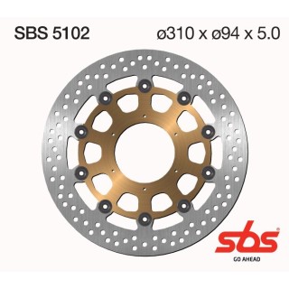 Discos freno SBS Honda CBR RR 600, 1000, CB 1300