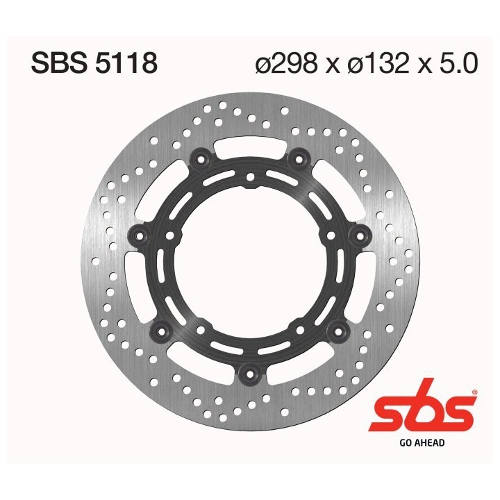 Discos freno SBS FZ6 Fazer, YZF R6 600, MT03 660