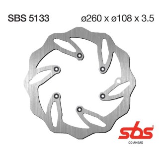 Discos freno SBS Trasero Gas Gas 125, 250, 400, 450