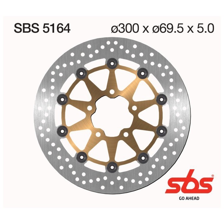 Discos freno SBS Suzuki GSX R 600/750/1000