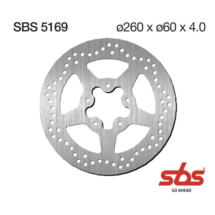 Discos freno SBS Aprilia Sportcity 125/200/250