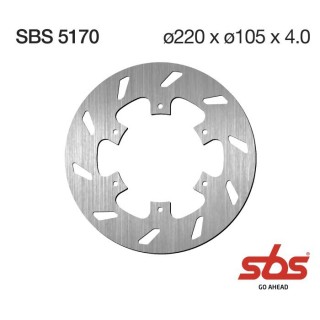 Discos freno SBS Piaggio Liberty, Hexagon