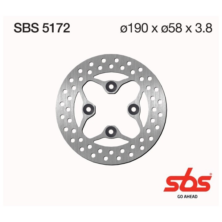 Discos freno SBS Delantero Honda Lead 110