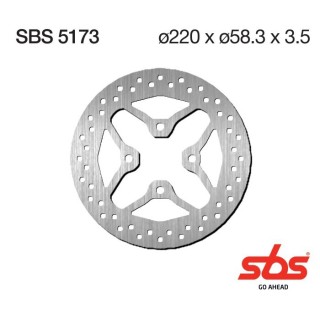 Discos freno SBS Delantero Honda PCX 125, NSC Vision 110