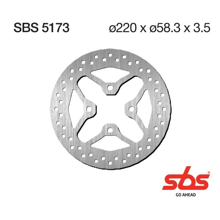 Discos freno SBS Delantero Honda PCX 125, NSC Vision 110