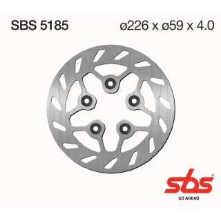 Discos freno SBS Peugeot Tweet, Suzuki Sixteen, sym