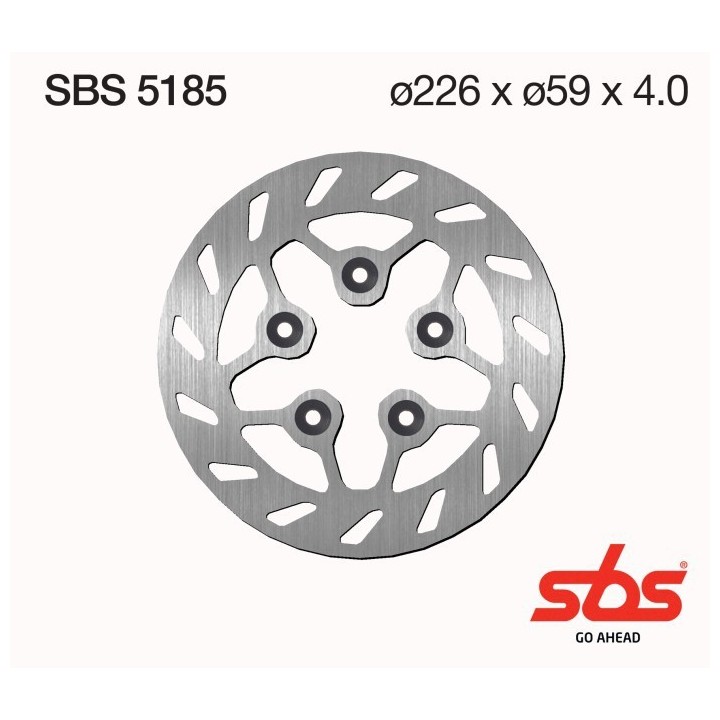 Discos freno SBS Peugeot Tweet, Suzuki Sixteen, sym