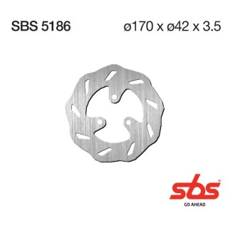 Discos freno SBS Peugeot KisbeeRS 4T 50 (2010-2011)