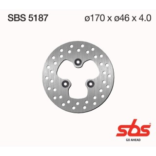 Discos freno SBS Delantero Peugeot KisbeeRS 4T 50