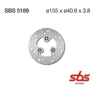 Discos freno SBS Delantero Piaggio Zip Fast Rider 50
