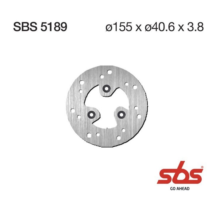 Discos freno SBS Delantero Piaggio Zip Fast Rider 50
