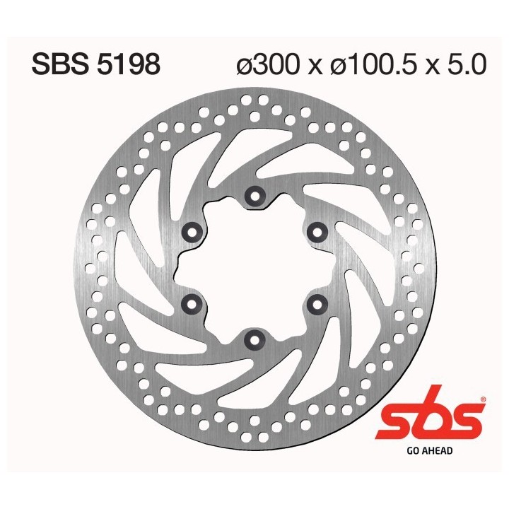 Discos freno SBS Delantero Piaggio Beverly IE 300