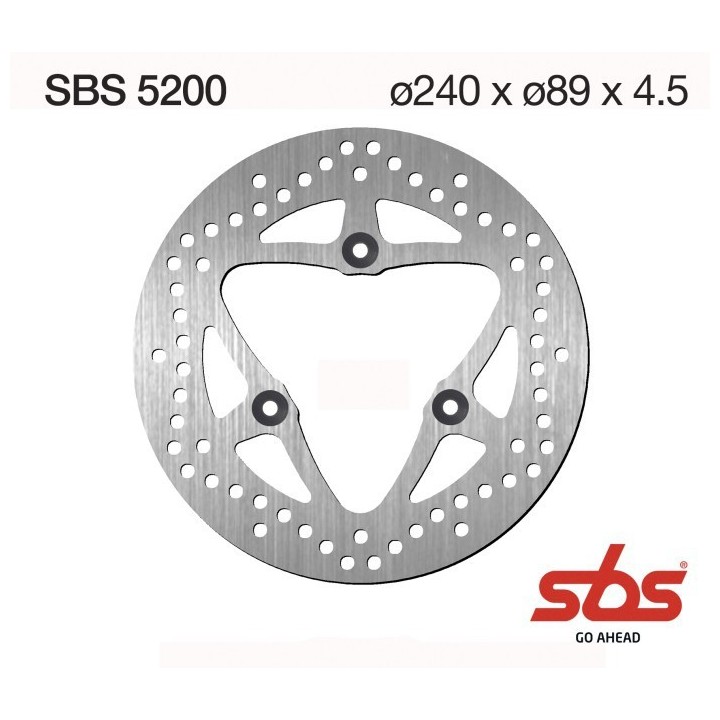 Discos freno SBS Trasero Suzuki  Burgman 125/150