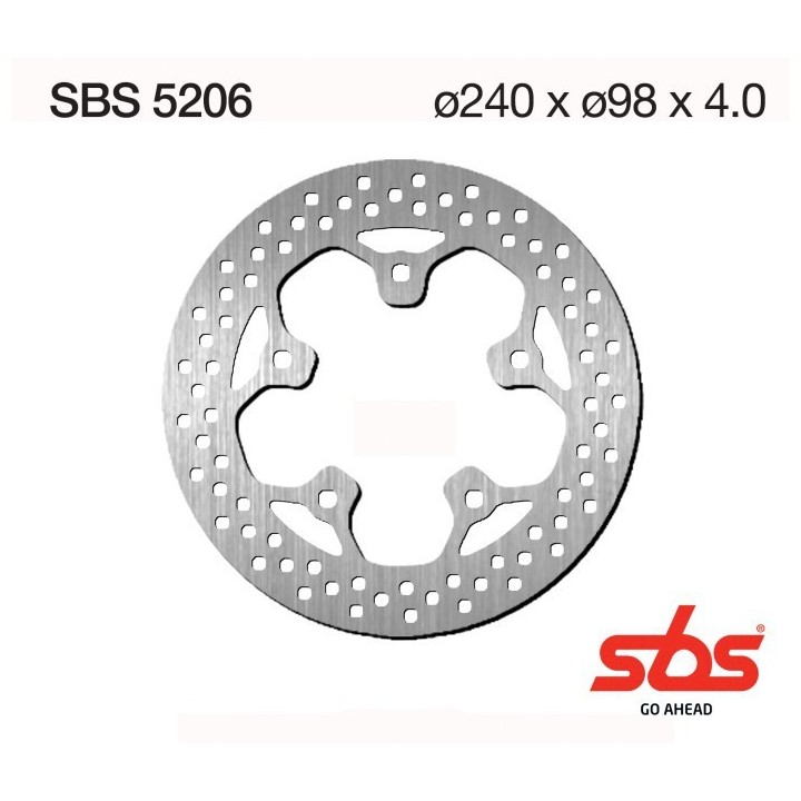 Discos freno SBS Delantero SYM Joy Max GTS 250