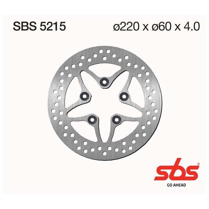Discos freno SBS Trasero Aprilia Sportcity 125/200/250