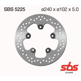 Discos freno SBS Trasero Piaggio Beverly IE 300