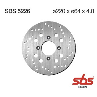 Discos freno SBS Trasero Suzuki Burgman 125/150