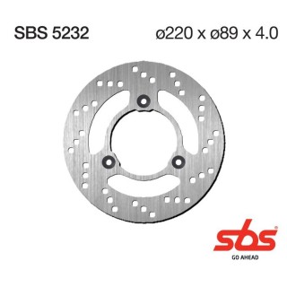 Discos freno SBS Trasero Suzuki UX Sixteen 125