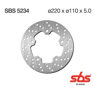 Discos freno SBS Trasero SYM Joy Max GTS E3 IE 250