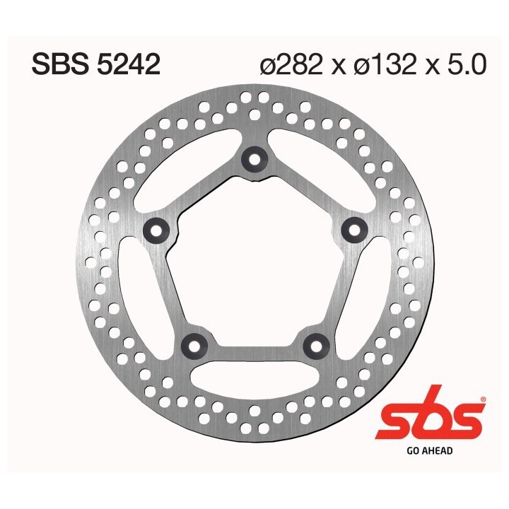 Discos freno SBS Trasero Yamaha Tmax 530
