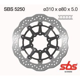 Discos freno SBS Kawasaki ZX10R, ZX14R, ZX6R, ZZR 1400