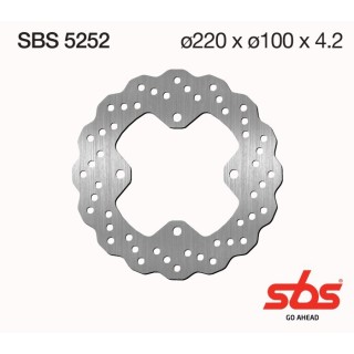 Discos freno SBS Trasero Kawasaki ZX10R Ninja ABS