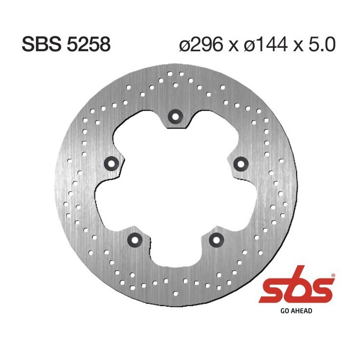 Discos freno SBS Delantero Honda Shadow 500, Suzuki Intruder 750