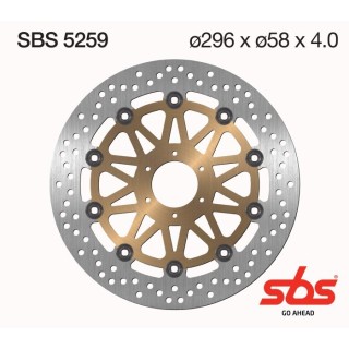 Discos freno SBS Honda CBR 900 RR, VTR 1000, RS 125/250