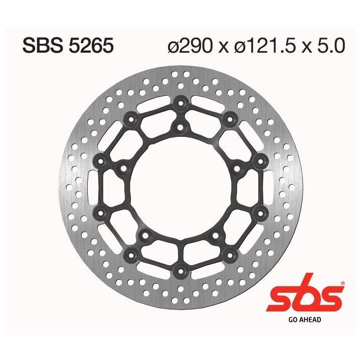 Discos freno SBS Delantero Suzuki SV ABS 650