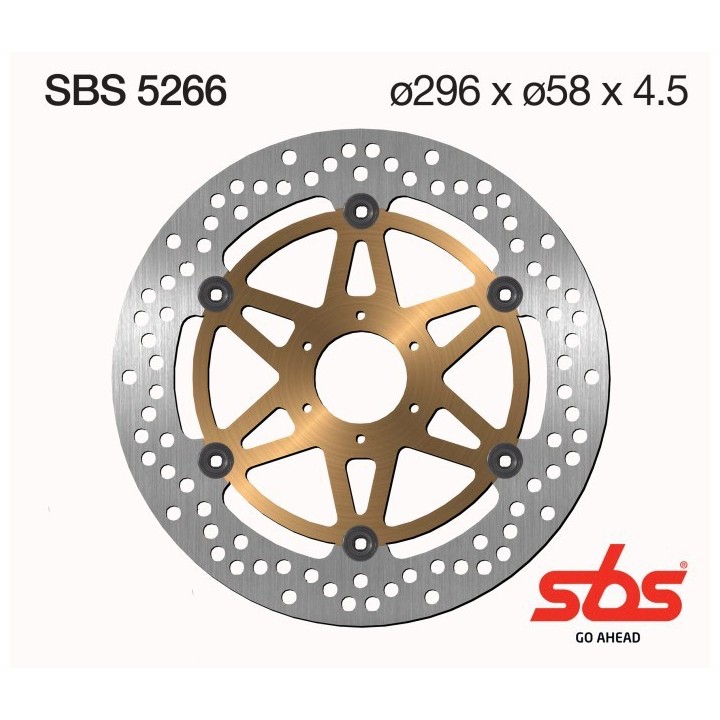 Discos freno SBS Delantero Honda CB  Hornet 600
