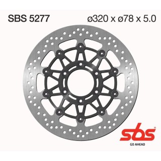 Discos freno SBS Triumph Speed Triple, Daytona, Sprint