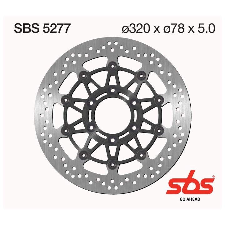 Discos freno SBS Triumph Speed Triple, Daytona, Sprint