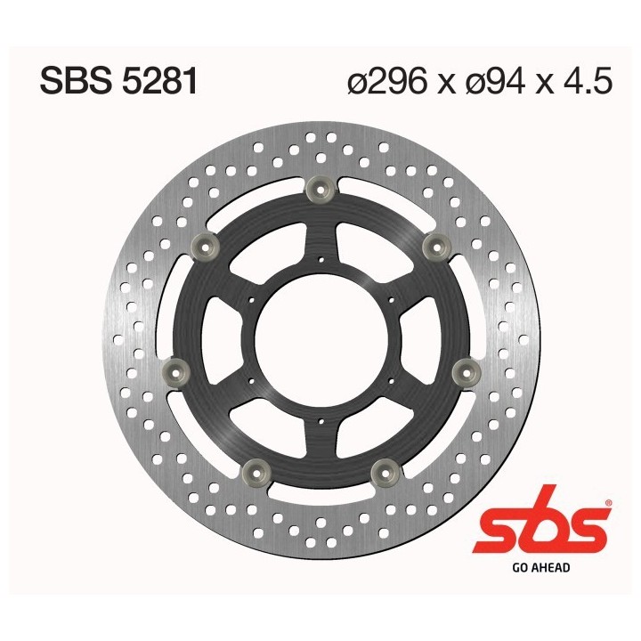 DISCOS DE FRENO SBS Delantero CBF  600/1000, CBR 250