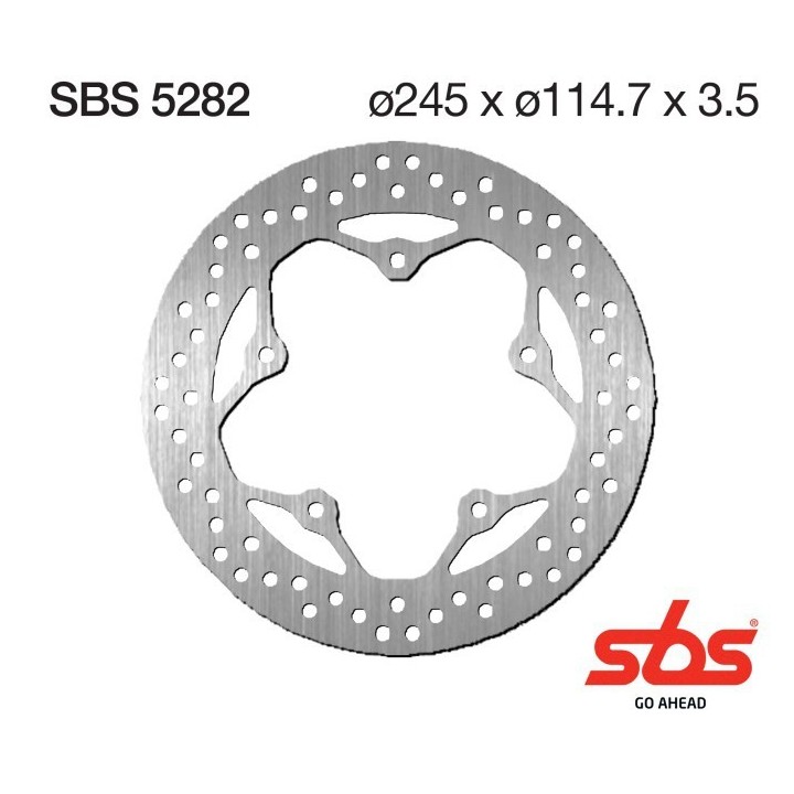 Discos freno SBS Delantero Yamaha YBR 4T 125