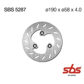 Discos freno SBS Delantero Honda Sky, Bali 50, CPI, Adly 50